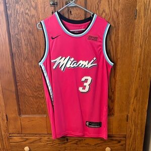 Nike Miami Basketball Jersey - Bright Pink and Blue
